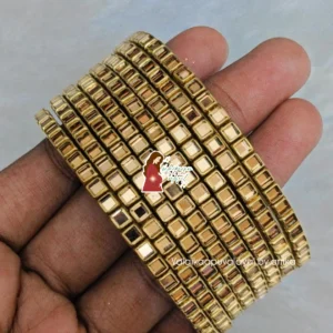 Mirror kundans (Gold)